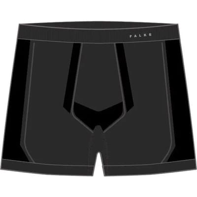 FALKE Warm Boxer sneldrogend functioneel materiaal functioneel ondergoed heren zwart - maat M