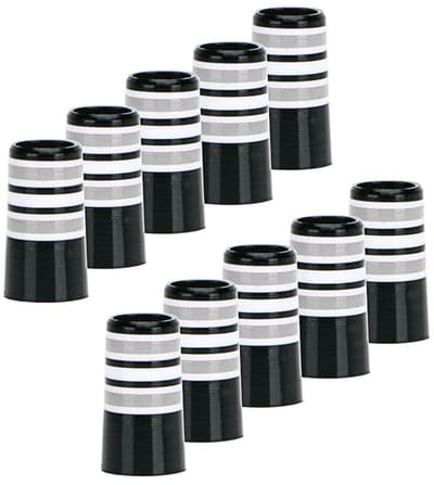 Dailygoods- Ferules Taps Toelopend - 10 Stuks Golfijzer Ferules - Compatibel met 0,370 Inch Schacht - Hoogwaardig GLB-Materiaal - Eenvoudige Installatie - Perfecte Pasvorm - Golfclub