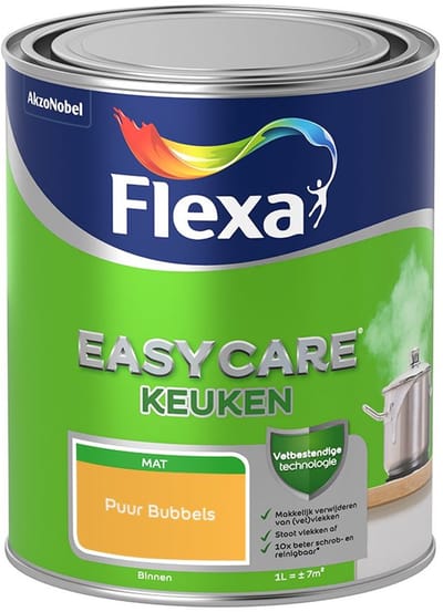 Flexa - Easycare Keuken - Puur Bubbels - Mengverf - 1 L