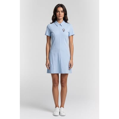 Karl Lagerfeld Ikon Sketch Polo Zipped Dress Windsurfer Taglia: XS | Abiti in T-Shirt Outlet | Donna