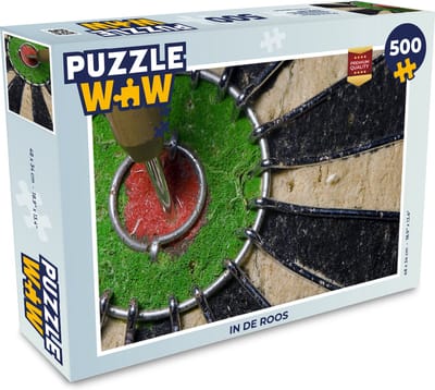 Puzzel In de roos - Legpuzzel - Puzzel 500 stukjes