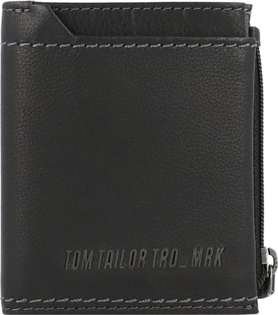 Tom Tailor Diego Creditcard etui RFID leer 8 cm - 5 Sleuven - black