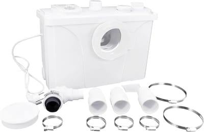 ACXIN Schmutzwasserpomp 700W - RVS Lemmeten & Koolstoffilter - Voor Toilet Douche Keuken Vaatwasser