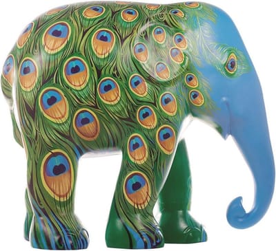 Mayur Gajendra 15cm Handgemaakt Olifantenstandbeeld
