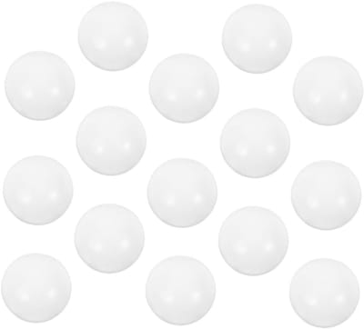 Tafelvoetbal Ballen - Mini Ballen - Spel Verbeteren - Gladde Afwerking - 15 Stuks - Wit