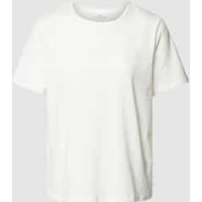 T-shirt met labeldetail