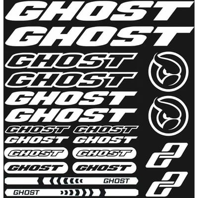 28cm Fietsframe voor GHOST Racefiets Mountainbike MTB BMX Fietsrek Stickers Auto Decoratie Accessoires Custom Stickers Schattig, PVC 36CM