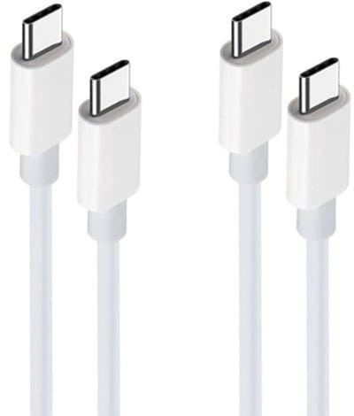 2 stuks OneOne 2,0m oplaadkabel. Sterke USB C naar C kabel. Stevig laadkabel snoer past op Apple iPhone 15, iPhone 15 Plus, 15 Pro, 15 Pro Max, iPhone 16, 16 Plus, 16 Pro, iPhone 17, 17 Air, 17 Pro, 17 Ultra