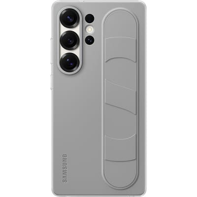 Originele Standing Grip Case voor de Samsung Galaxy S25 Ultra - Grijs