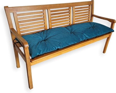 Palletkussen Tuinbankkussen - Schommelkussen Vloerkussen - Buiten Zitten - Extra Dikke Vulling - 120x40 cm - Turkoois