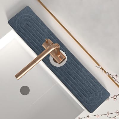 Duurzame Afvoer Mat voor Keuken, 10 cm x 60 cm, Vuilafstotend, Sneldrogend en Waterdicht, Ideaal voor Thuis, Hotels en Restaurants