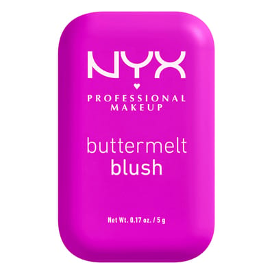 NYX Professional Makeup Buttermelt Blush - Alle huidtypes - Verrijkt met mango-, amandel- en sheaboter - All The Butta - 5 gr