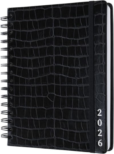 Academisch Dagboek 2025-2026 Weekoverzicht - Caiman Zwart | Planners en Stickers voor Studenten
