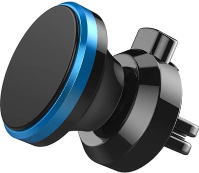 Telefoonhouder Magneet - Magnetische Telefoon Houder - Voor in de auto - Ventilatierooster - Blauw