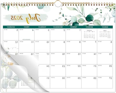 Wandkalender 2025-2026 - Jaarplanner Maandoverzicht - Planning en Organisatie - Ruime Schrijfblokken - 376 x 29 cm - Niet gespecificeerd