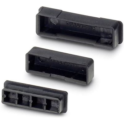 Phoenix Contact HBUS-B SET BK Covering hood Voor DIN-rail montage 10 stuk(s)