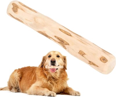 Houten Kauwstokken - Honden Speelgoed - Tandhygiëne Bevorderen - Natuurlijk Materiaal - 17 cm - Niet gespecificeerd