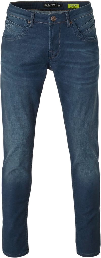 Cars Jeans  Jeans - Henlow-coated pale blue Blauw (Maat: 28/34)