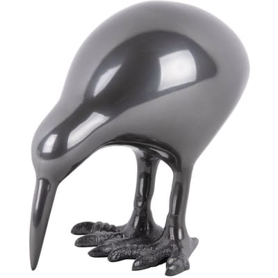 Present Time Ornament Bird - Antraciet - 21x7.5x9.5cm - Modern - Hout