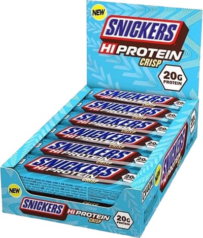 Snickers High Protein Crisp Bar (12x55g) Milk Chocolate - Repen - Eiwit Repen