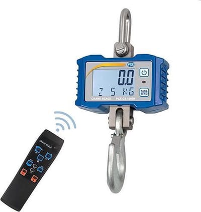 Weeghaak - bereik 1000 kg - tarrafunctie - LCD scherm - PCE-CS 1000N