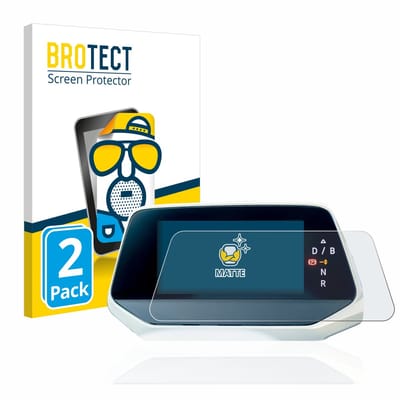 BROTECT - Screenprotector voor Volkswagen ID.5 Digitalcockpit - Folie Beschermfolie matte 2 Stuks