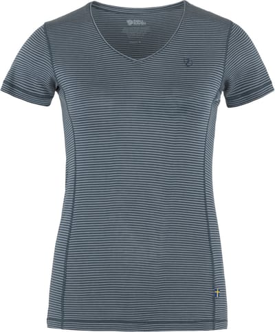 Fjallraven Abisko Cool T-shirt Women - Outdoorshirt - Dames - Blauw - Maat L