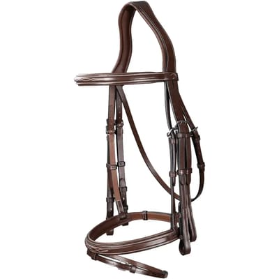 Stang & Trens Hoofdstel COB - Dy'on Leer - Bruin