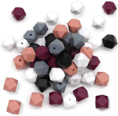 Kleurrijke 14mm Siliconen Kralen Set van 48 Stuks voor DIY Sieraden, Armbanden en Creatieve Decoratie