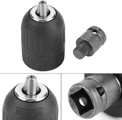 Snelspan Boorkop 2-13 mm met 1/2" Adapter voor Slagmoersleutel Ombouw