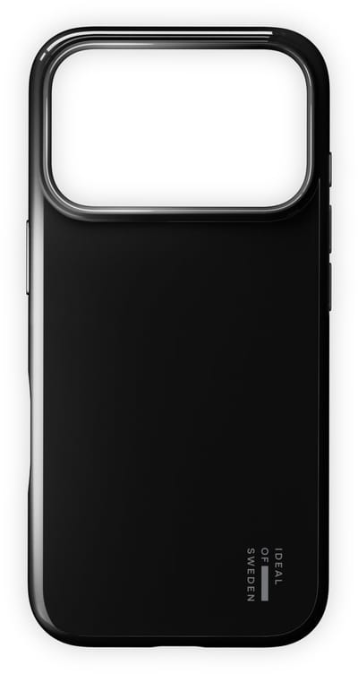 iDeal of Sweden Slim Case met magnetische ring geschikt voor iPhone 17 Pro Glossy Black - Zwart