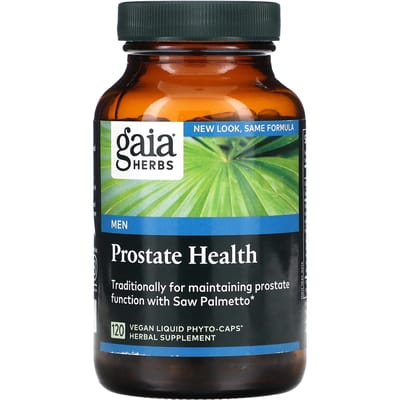 Gaia Herbs, Santé de la prostate, 120 capsules phyto liquides végétales