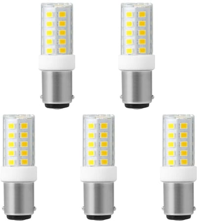 SPL Ba15d LED Lamp 3.5W - Neutraal Wit - 380lm - LED Buislamp T17 - 5 Stuks