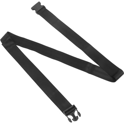 Stretchband Draagbaar Lichtgewicht Polyester Been Schouder Oefenband met Gesp voor Fitness black