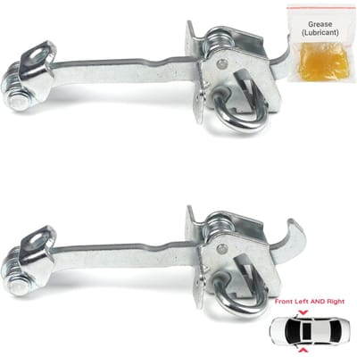 BDP721-1 2 Pièces Charnière de Porte Avant Gauche ET Droite Butée Limiteur de Charnière pour Vauxhall Opel Corsa C X01 Combo C Tigra B TwinTop 160256