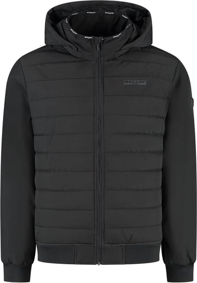 Ballin Amsterdam - Heren Regular fit Jackets Padded - Black - Maat M