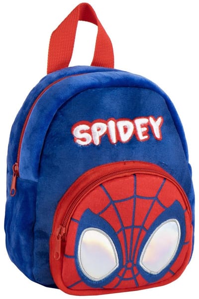 Spidey Rugzak Jongens – Peuter Rugzak 3D – Blauw Rood – 22 cm