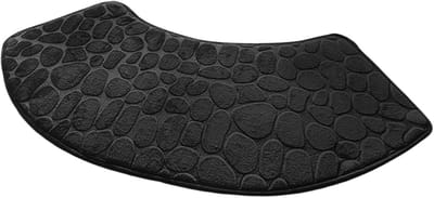 Gebogen badmat - Gebogen douchemat - 100*40cm - Zachte en absorberende badmat - Antislip en wasbaar - Geschikt voor thuis, binnenkeukens en badkamervloeren