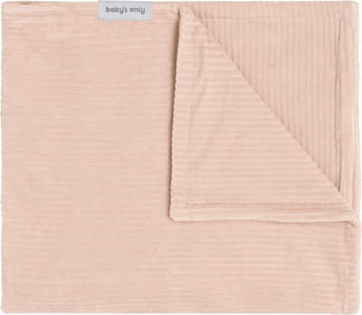 Baby's Only Wiegdeken - Baby deken Sense - Dekentje voor meisjes - 1.6 TOG - 70x95 cm - Peach - Zachte rib corduroy stof