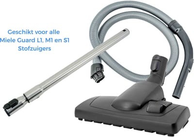 Kleanburg® Geschikt voor Miele Guard L1, M1 en S1 - Stofzuiger Onderdelen Set- Telescoopbuis, Slang en Combizuigmond