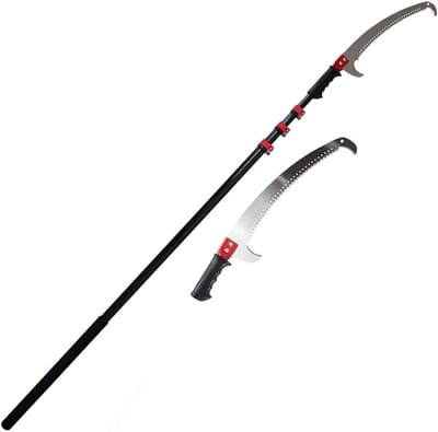 Telescopische snoeischaar - Boomknipper stok - Takken snoeien - Uitschuifbare steel - 36 meter - One Color