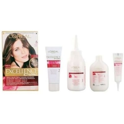Teinture permanente - Excellence L'Oréal Expert Professionnel - Blond foncé (N°6) - Mixte - Adulte