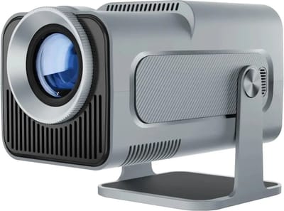 HY320 - 2024 model - WiFi 6 mini beamer- Ultieme draagbare beamer - 390 ANSI 1080p native resolutie - Bt 5.0