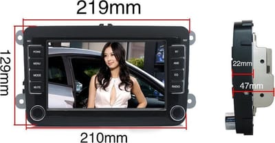 Auto Radio 510RNS Android  Volkswagen Polo Golf / Seat /Skoda Bluetooth Navigatie maps Europa