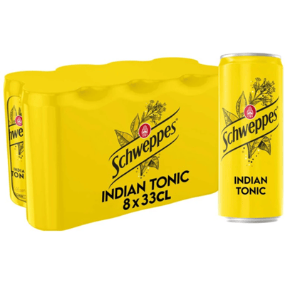 Schweppes Indian Tonic - 8 x 330 ml