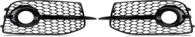 Grille - Voor Audi Q3 S-Line 2011-2015 - Auto accessoires - Mistlichtgrille - Honingraat grille - Deksel