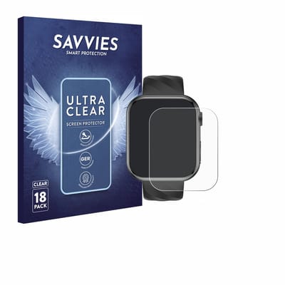 Savvies - Screenprotector voor Lgnitek MT500 1.97" - Folie Beschermfolie transparant 18 Stuks