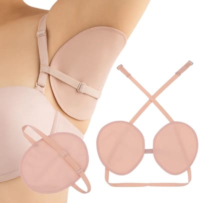 Anti Zweetpads I Anti Transpirant Okselpads I Anti Zweet I Dual Layer I Herbruikbaar I Wasbaar I Verstelbare Band I 1 Paar