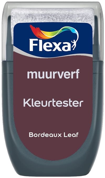 Flexa - Kleurtester Muurverf - Bordeaux Leaf - 30 ML - Mengverf - 0.03L
