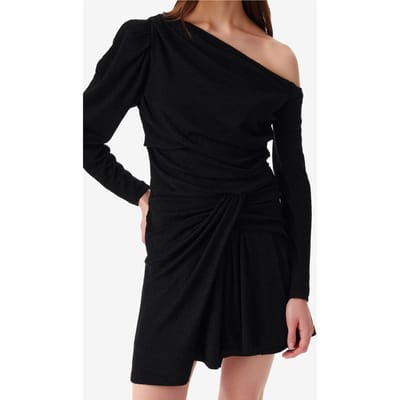 IRO Paris Merimi Dress Black/black Lurex Size: 32 | Mini Dresses Outlet | Dames | Zwart